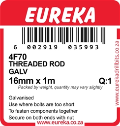 4F70 - Threaded Rod Galv | Eureka DIY Solutions Pty Ltd